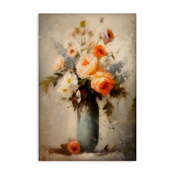 Stupell Industries Floral Romance Bouquet Canvas Wall Art design by LSR Creative Studio, 24 x 16
