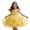 C446/Yellow, variant on XIYON Girls Dress Summer Sleeveless Party Tiered Gown Girl Formal Occasion Tutu Dress Lightweight Classic