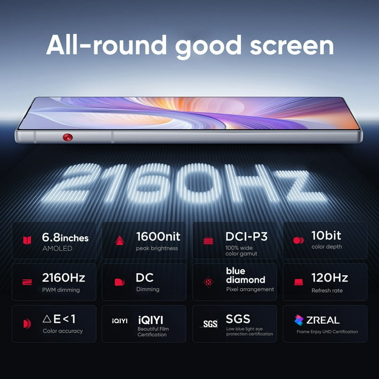 REDMAGIC 10 Air 120Hz Gaming Phone, 5G Android Smartphone, 12GB