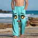 thumbnail image 1 of Pantalones largos para niños y niñas, de moda, estampados, casuales, de playa, con bolsillos., 1 of 9