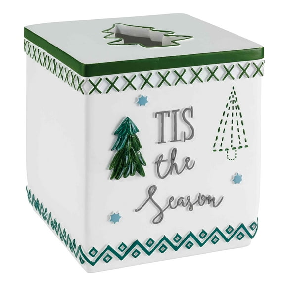 Avanti Christmas Trees Tissue Cover