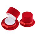 thumbnail image 1 of CARBONLIKE Cajas de anillo de bodas de alta calidad Pendientes encantadores Collar Titular Joyería de terciopelo, 1 of 2