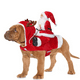 thumbnail image 2 of Disfraz de Papá Noel para perro, ropa navideña para mascotas, disfraz de Papá Noel montado para mascotas, disfraces de fiesta para perros y gatos, atuendo para perros pequeños, medianos y gatos, 2 of 5