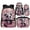 Cherry Blossom Panda, variant on Yspwyqan Sunflower Highland Cow Aztec Kids Backpack Set 4Pcs with Lunch Box Pencil Case Water Bottle Bag, Double Zip Lightweight Large Capacity Bookbag Fits 14" Laptop for School