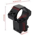 thumbnail image 4 of High Profile Scope Rings - 30mm Mounting Rings Adapter with 11mm Dovetail Rail, 4 of 5