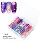thumbnail image 2 of Fiudx Ofertas Y Liquidación Calcomanías Pegatinas Nail Art Tip Diy Decoración Estampado Manicura, 2 of 4