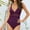 Purple, variant on Womens Swimsuits One Piece One Piece Swimwear Summer Diving Vocation Bathing Suit for Women