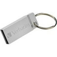 thumbnail image 2 of Verbatim 64GB Metal Executive USB Flash Drive - Silver - 64 GBUSB - Silver | Bundle of 5, 2 of 2