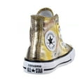 thumbnail image 3 of Converse Chuck Taylor All Star Hi Little Kids' Shoes Silver/Gold/White 357620f, 3 of 6