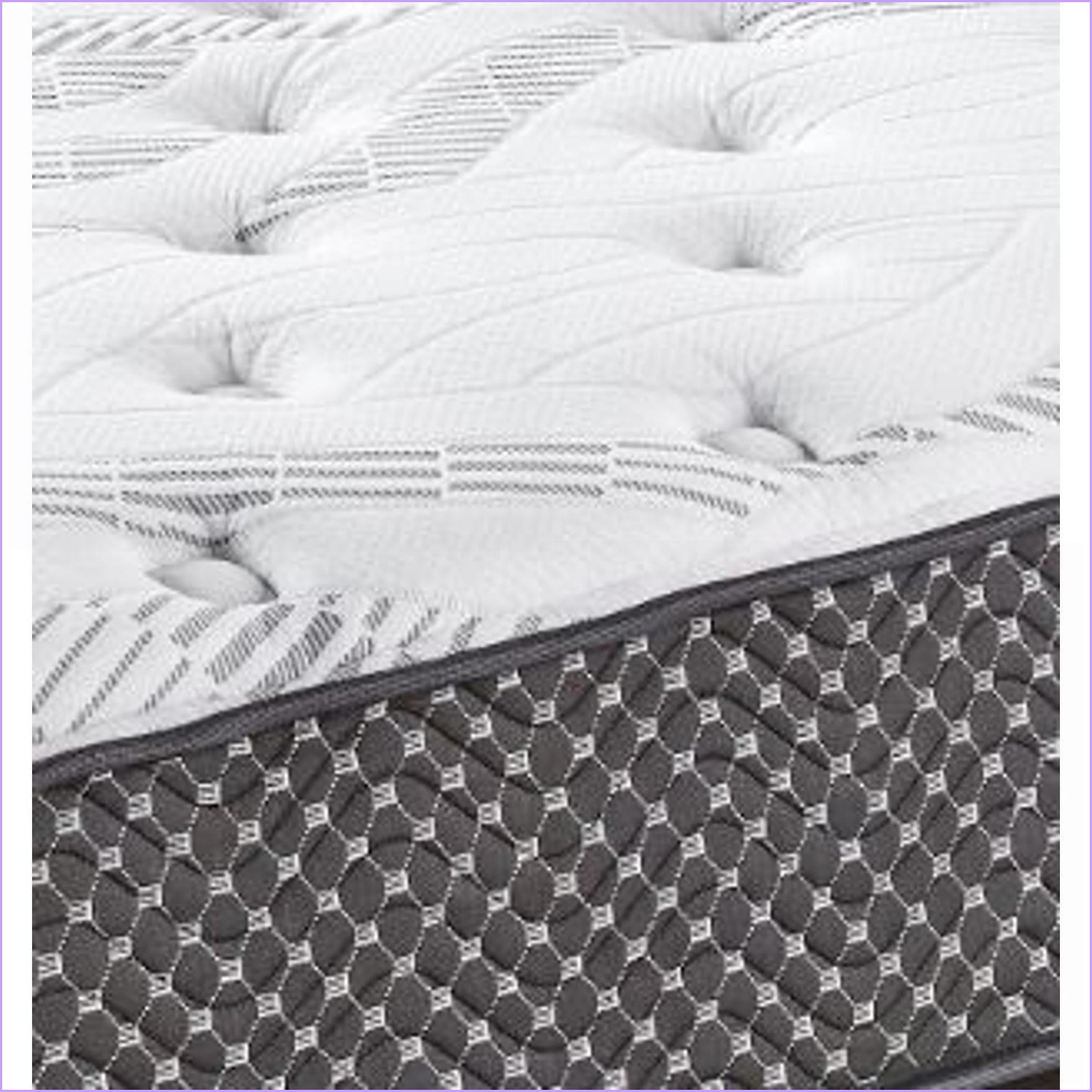 Mattresses, 10'' Quilted Hybrid Twin Medium Firm Mattress with Wicking Fabric | Foam+Spring | Twin