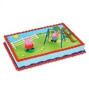 Peppa Pig Swing Set DecoSet Cake Decoration Topper