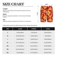 thumbnail image 3 of Fuzoiu Red Vintage Flowers Print Pajama Shorts for Men, Men's Pajama Bottoms,Mens Lounge Sleepwear,Pajama Pants with Pocket-Small, 3 of 6