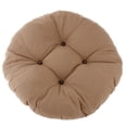 thumbnail image 2 of Cojín de silla de suave almohadilla de asiento de oficina de meditación japonesa espesa Kahki Sunnimix Cojín del asiento de la silla, 2 of 7