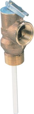 Soupape De Sûreté Température Et Pression Watts 100XL - Bronze 3/4", Neuve Sans Emballage