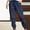 Navy, variant on Womens Cargo Pants Casual High Waisted Baggy Stretch Straight Leg Trousers Western Outfit Y2K Pants with Pockets Gray XXL