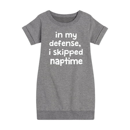 

Instant Message - I Skipped Naptime - Toddler & Youth Girls Fleece Dress