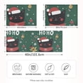 thumbnail image 2 of Yayeee Pillowcase Standard Size Set of 2 Satin Wrinkle Resistant Pillow Case, Christmas Cat, 2 of 8