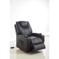 thumbnail image 5 of Superjoe Faux Leather Lift Assist Recliner, Brown, 5 of 9