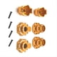 thumbnail image 2 of Kit de Copa de Eje Trasero para Actualización de Coche RC para 1/10 TRX4 HUANGBO 1/10 R1001 R1002 R1003 Piezas de Actualización de Coche RC Doradas, 2 of 6