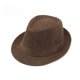 thumbnail image 1 of Sombrero con protección solar para exteriores para primavera y verano de mediana edad, sombrero de copa de playa para mujer, sombrero de lino Retro informal de Jazz, 1 of 5