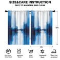 thumbnail image 2 of Blackout Kids Curtains,Blue and Grey Abstract Art Artwork Childrens Insulated Curtains Set Of 2,Bedroom Essentials,Toddler Room Decor 42x63in(106x160cm), 2 of 4
