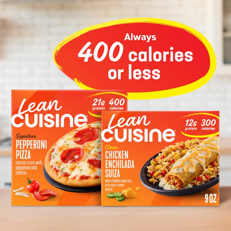 Lean Cuisine Chicken Enchilada Suiza Microwave Meals for Lunch or