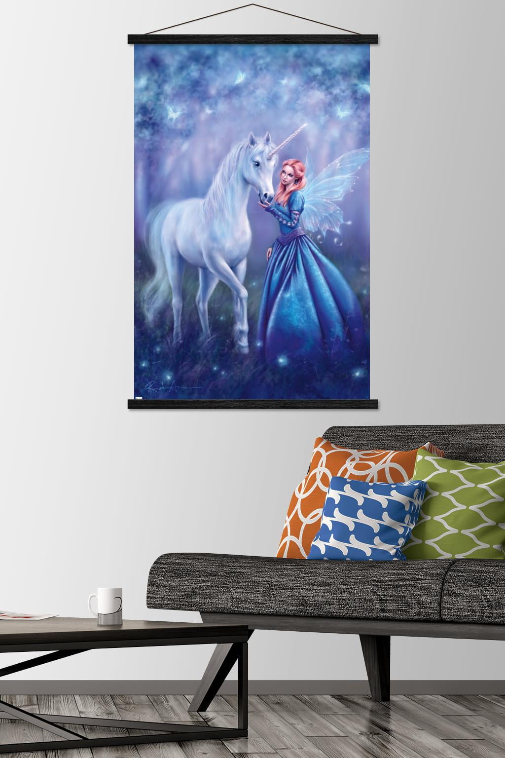 Rachel Anderson - Rhiannon Wall Poster with Wooden Magnetic Frame, 22.375" x 34"