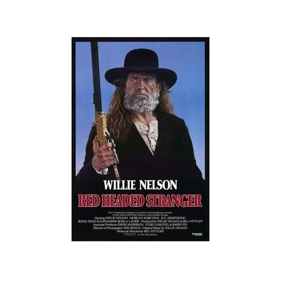 Red Headed Stranger Willie Morgan Fairchild Movie Film Poster