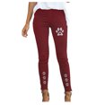 thumbnail image 2 of SMihono Pantalon en Lin pour Femmes Mode Grande Taille Décontracté Ample Pantalon Imprimé Décontracté Confortable Pantalon de Travail Poches Taille Haute Élastique Pantalon Grand pour Femmes, jusqu'à 65 % de Réduction!, 2 of 4