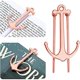 thumbnail image 4 of Anchor Bookmark Creative Metal Page Holder Clip para Estudiantes Profesores Graduación,11 Feliz Sencillez, 4 of 5