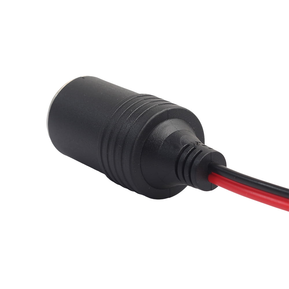 Fyeme Car Extension Cable Cigarette Lighter Extension Cord Plug Extension  Cord with Cigarette Lighter Plug Socket, 4m Cable for Car Tire Inflator  Cleaner Male Female Socket Adapter