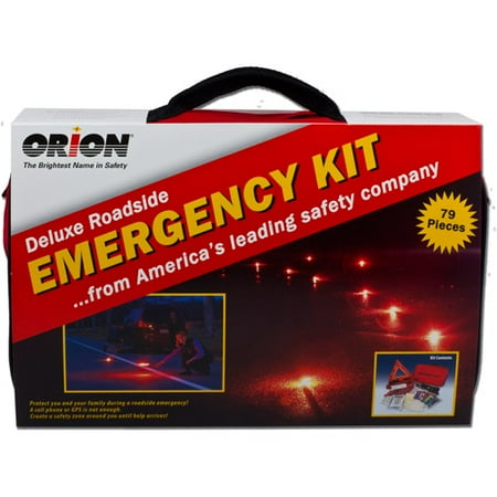 Orion Safety Products Deluxe Roadside Emergency Kit