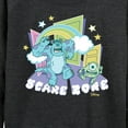 thumbnail image 3 of Monsters Inc. - Scare Zone In The Clouds  - Women's Lightweight French Terry Long Sleeve Shirt, 3 of 5