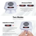 Gegong 300W Air Nail Dryer, Automatic Sensor, Warm & Cool Wind, For