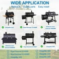 Adjustable Ash Pan/Drip Pan for Chargriller & Oklahoma Joe's Charcoal ...