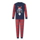 thumbnail image 2 of Conjunto de pijama navideño familiar a juego Fiomva para mujer y hombre, ropa de dormir navideña suave, pijamas navideños para niños, 2 of 8