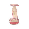 thumbnail image 6 of BLISSFUL STEP Women's Rhines Ankle Strap Block Heels Sandals, 6 of 8