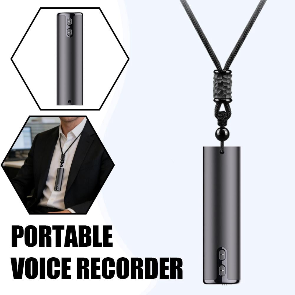 Voice Activated Recorder with Noise Reduction Small Portable MP3 Recording Pen, 20H Battery, Voice-Controlled Recording for Lectures & Meetings
