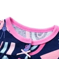 thumbnail image 7 of WIBACKER 100% Cotton Infant Baby Girl Snap-up Rompers, 0-24M,Ruffle Sleeve Toddler Summer Alpaca Jumpsuit, 7 of 7