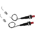 thumbnail image 3 of Push Button Piezo Igniter for Gas Grill with Ceramic Threaded Spark Plug Wire & 30cm Electrodes (2-Pack), 3 of 5