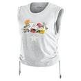 thumbnail image 2 of Women's-WEAR by Erin Andrews  Heather Gray Houston Astros Cinched Tank Top, 2 of 4