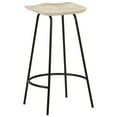 thumbnail image 5 of vidaXL Bar Stool Bar Seat Counter Height Island Stool for Pub Solid Mango Wood, 5 of 11