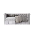 thumbnail image 2 of HMD Arles Upholstered Twin Daybed with Hidden Trundle Box A, Silver Gray, 2 of 3