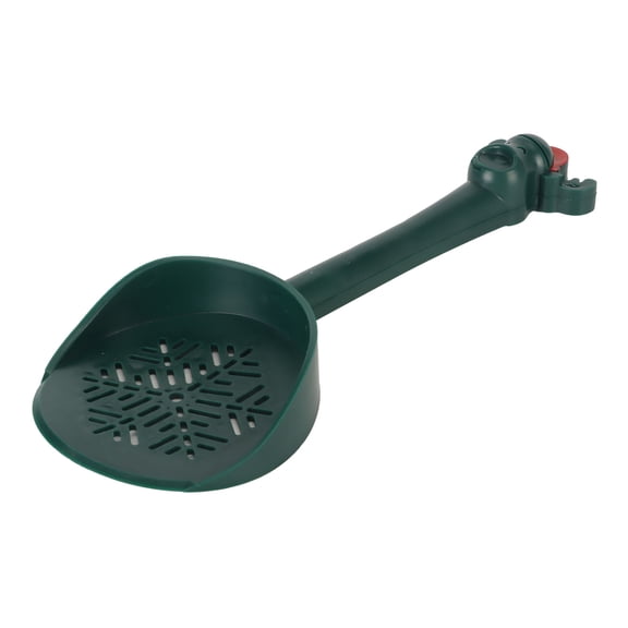 Small Pet Poop Shovel, Hamster Litter Sifter Scoop Comfortable Grip Prevent Slip Easy Cleaning Tiny Leakage Holes Small For Bath Sand For Cat Rabbit