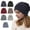 Black, variant on Clearance! Fdelink Beanie Hat Winter Hats Knitted Double Layer Hot Drill to Keep Warm Neutral Loose Lightweight Hip Hop Soft Cotton Casual Elastic Wool Hat Knitted Double Layer Hot Drill to Keep Warm