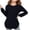 ABlack, variant on Girls Long Sleeve Shirts Size 14-16 Kids Curve Hem Side Slit Soft Tunic Tops T-Shirts Long Sleeve Tops for Girls Fall Clothes Mint Green