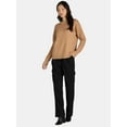 thumbnail image 5 of Time and Tru Women's and Women's Plus Mixed Stitch Sweater, Sizes XS-4X, 5 of 5