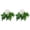 A, variant on Homerr Eucalyptus Wreath Ring Green Ring 2Pcs Eucalyptus Wreath Ring Spring Artificial Greenery Garland Pillar Garland Home Wedding Party Table Centerpiece Farmhouse