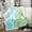 Multi 11, variant on World Map Sherpa Blanket Continental Europe Fleece Throw Blanket for Kids Boys Girls Ocean Nautical Sea Adventure Plush Blanket Geographic Fuzzy Blanket for Sofa Bed Couch 50" x 60"