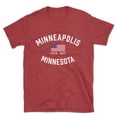 thumbnail image 1 of Minneapolis Minnesota Patriot Men's Cotton T-Shirt, 1 of 1